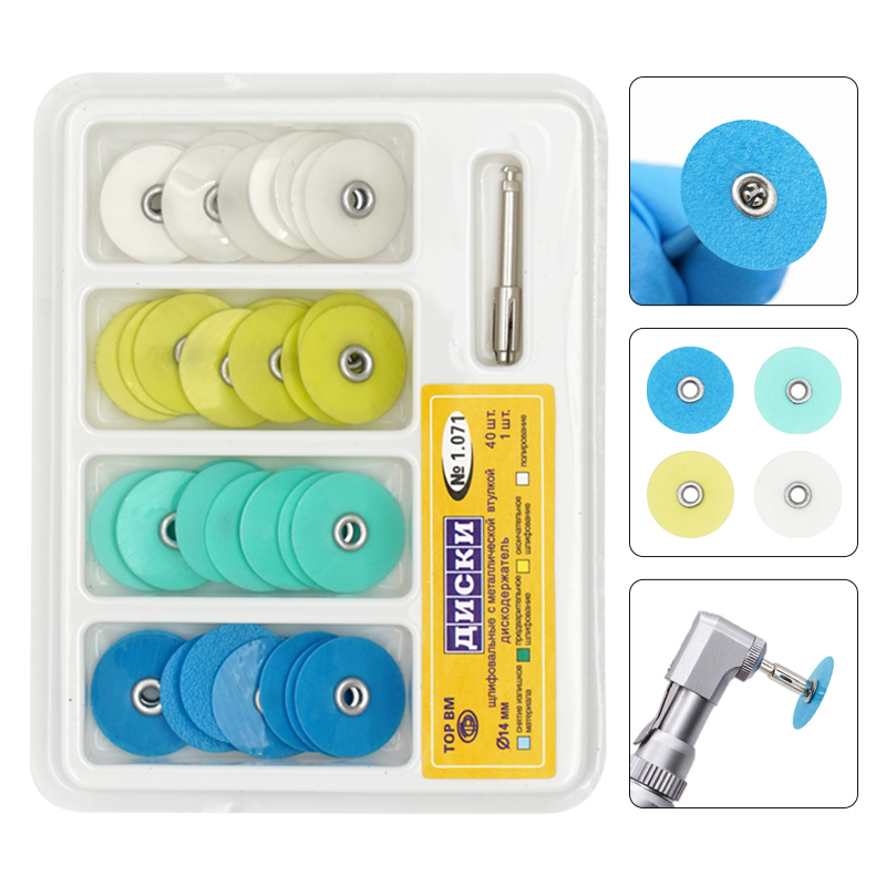 Teeth Whitening Express - 40 Pz/scatola Dischi Per Lucidatura Dentale