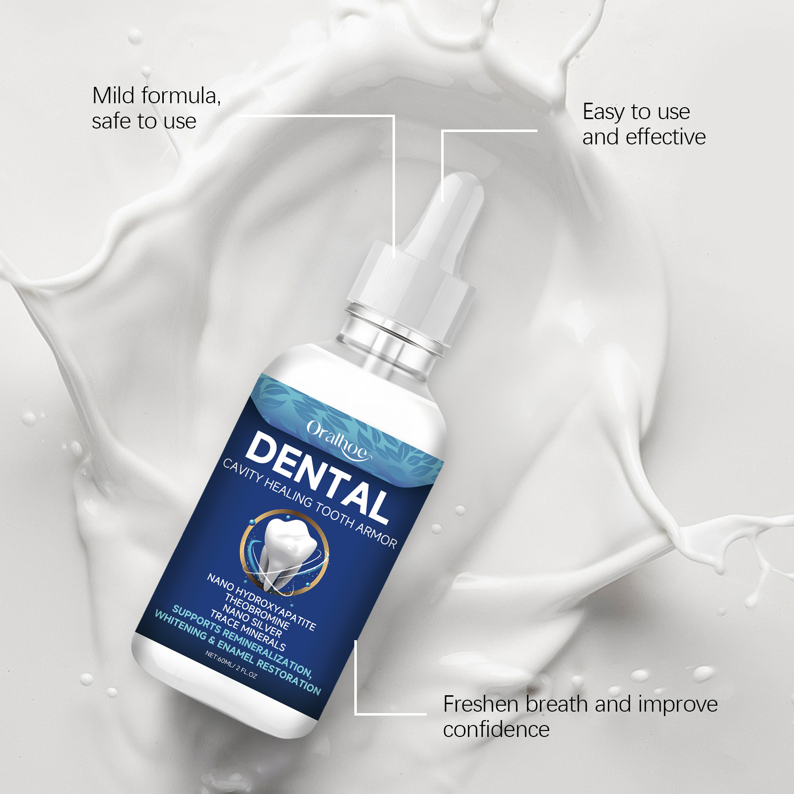 Siero Liquido Sbiancante per D - Teeth Whitening Products recensione e prezzo