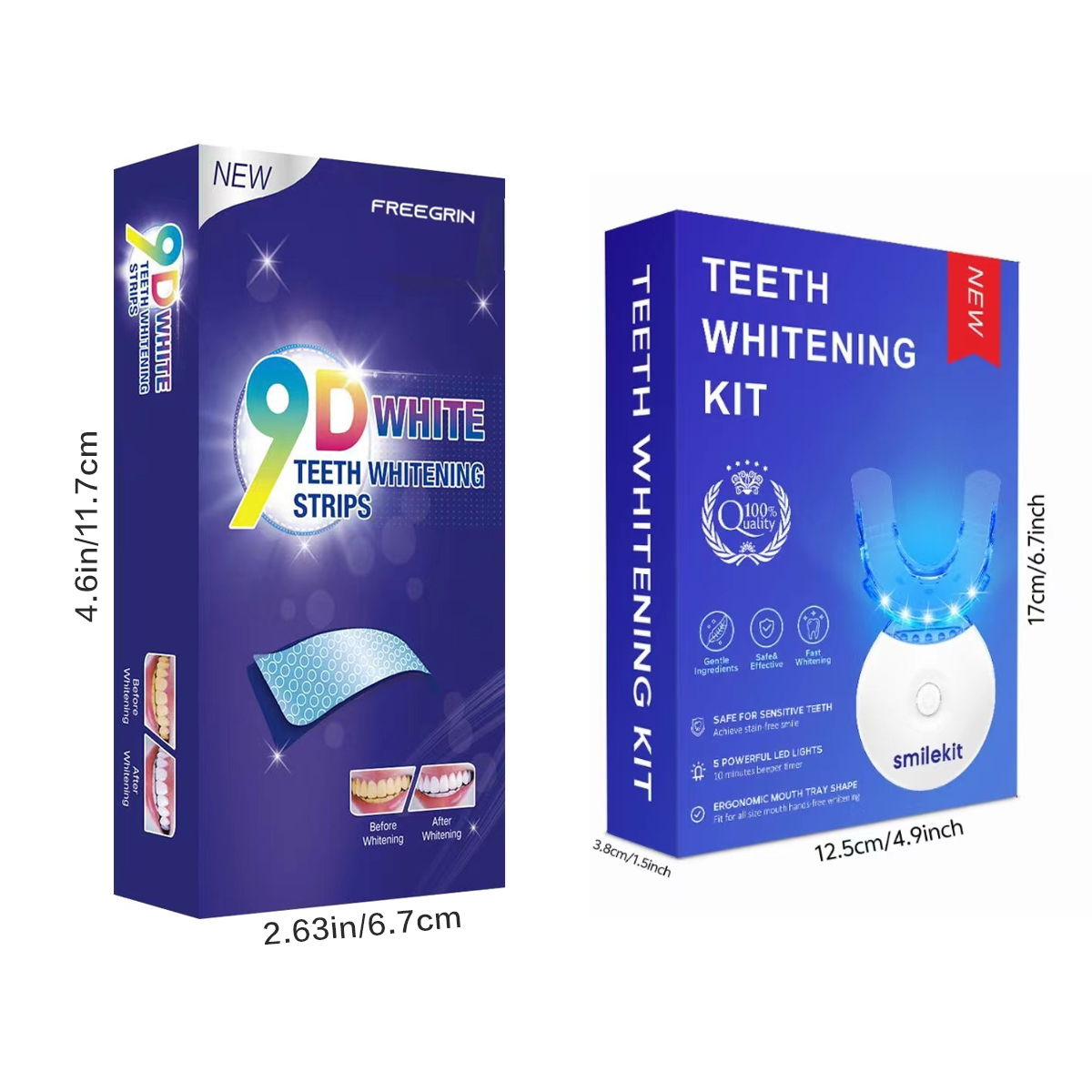 Kit per sbiancamento dei denti - Teeth Whitening Levels recensione e prezzo