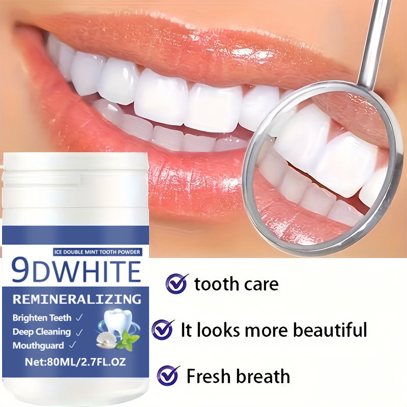 Polvere sbiancante per denti 9 - Teeth Whitening Free recensione e prezzo